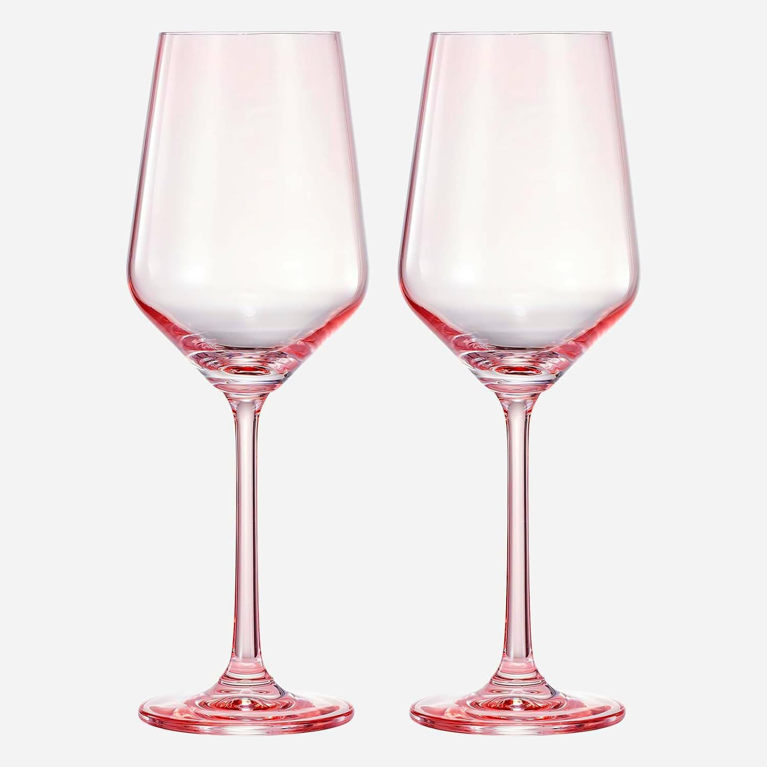 Colored Crystal Wine Glass | Set of 2 | Large Stemmed 12 oz Glasses, Great for all Occasions & Sp... | Amazon (US)