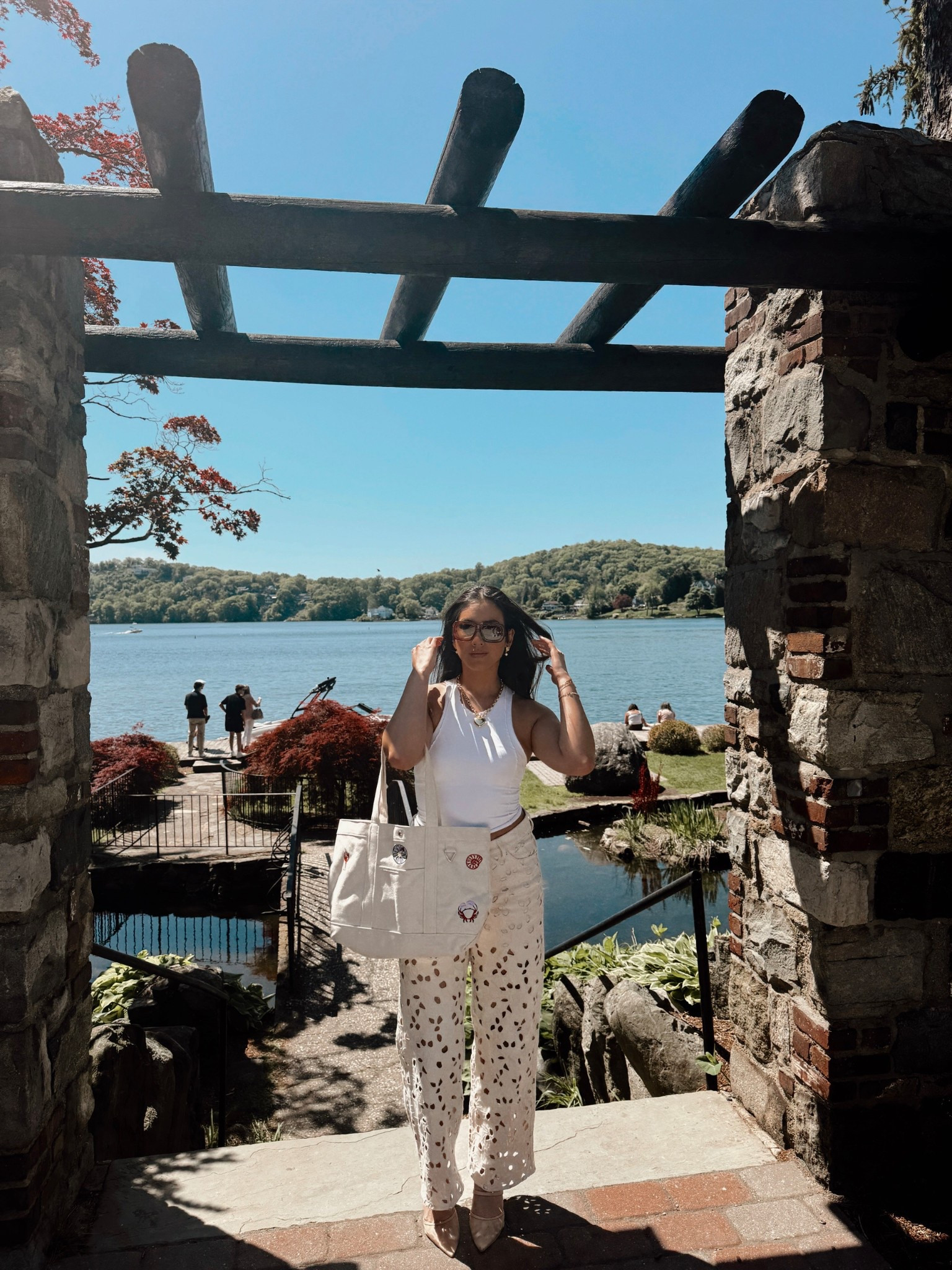 spring fit, loveeee my custom tote so much. pants are H&M but sold out!

#LTKFindsUnder100 #LTKStyleTip #LTKOver40