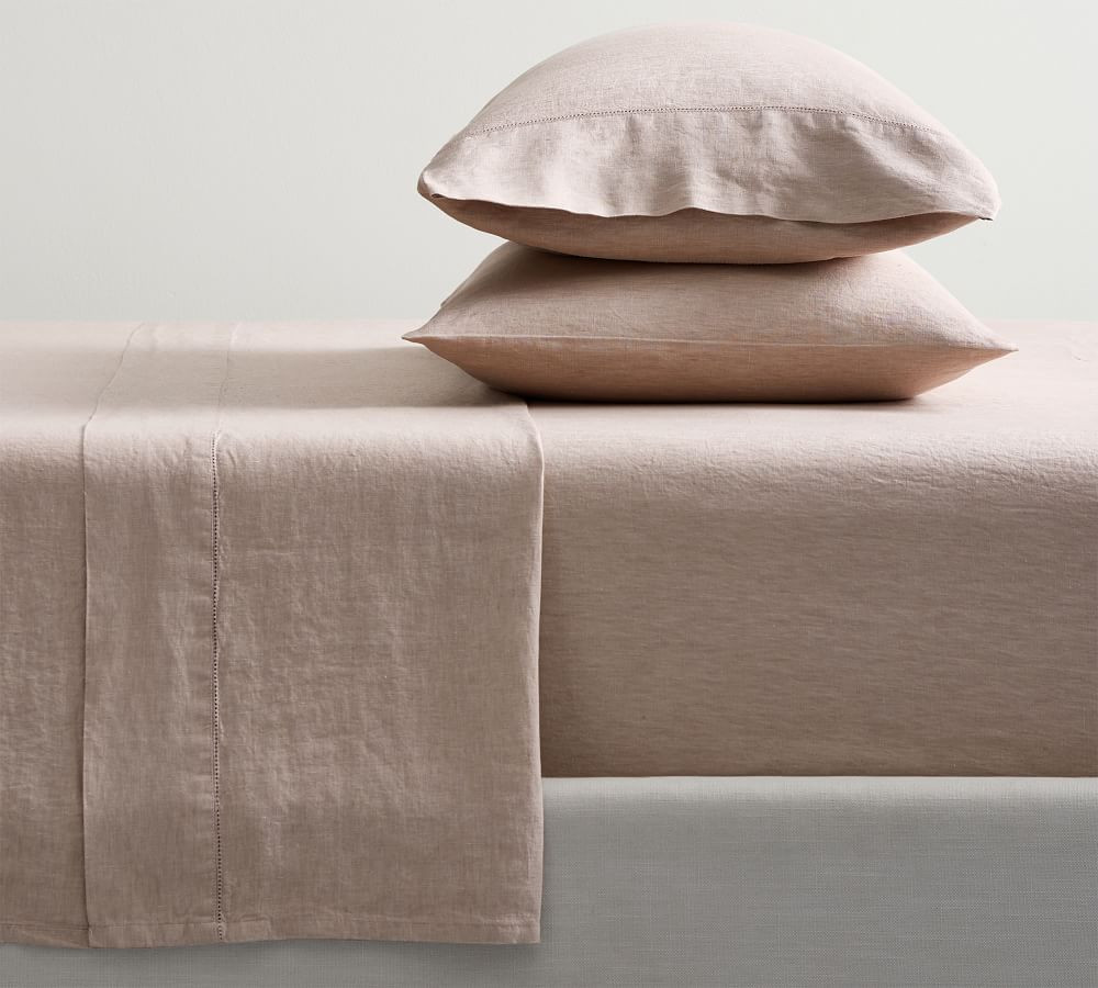 Belgian Flax Linen Sheet Set | Pottery Barn (US)