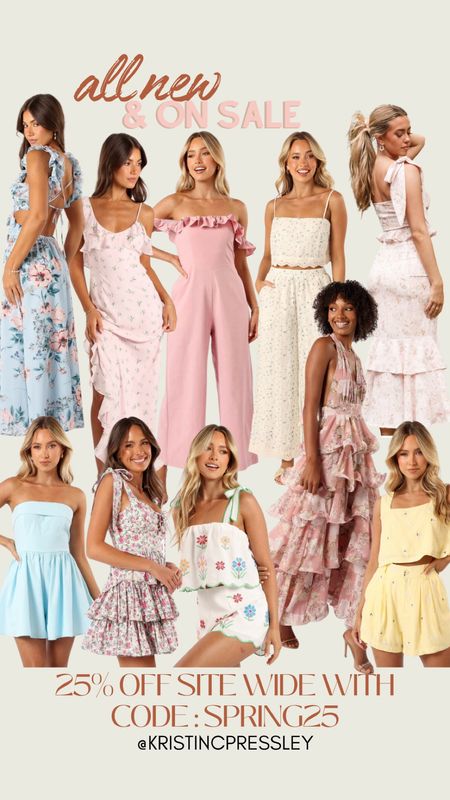 25% off sale at pedal and pub including new arrivals that are perfect for spring. Linen two pie sets, spring floral dresses, spring wedding, guest dresses, and perfect Easter dresses included.

#LTKSeasonal #LTKsalealert #LTKstyletip