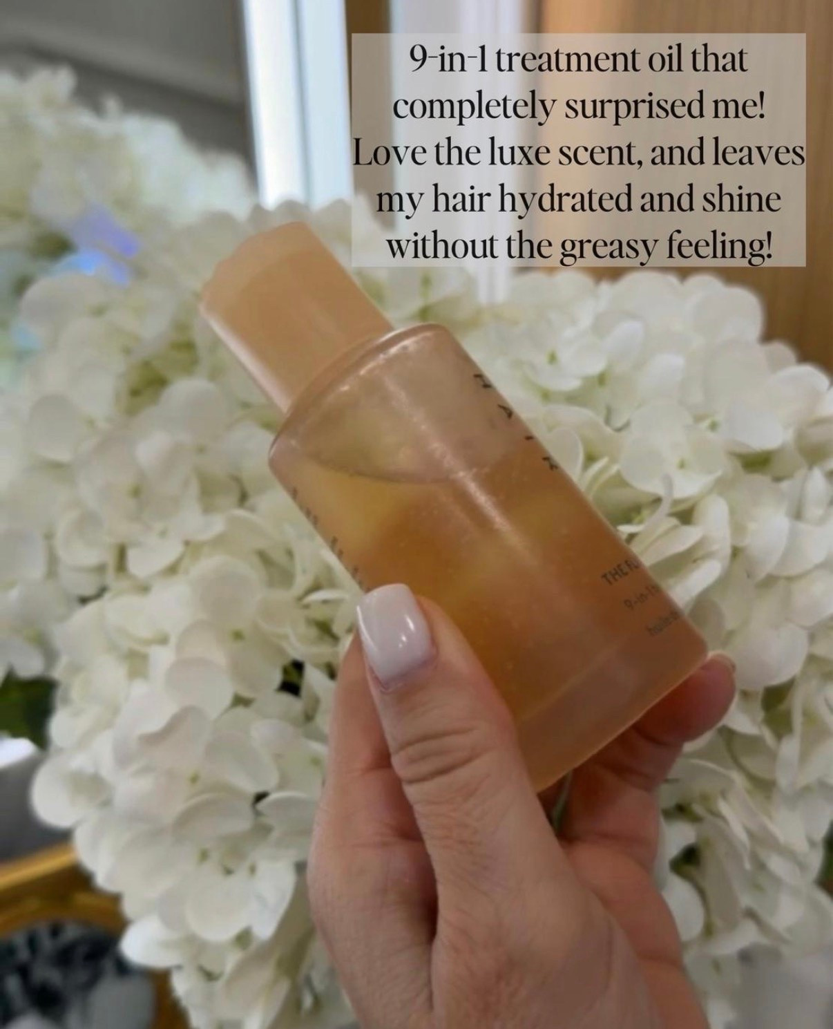 The most amazing hair oil! Smells so good and leaves my hair feeling shiny and smooth

#LTKgrwm #LTKmorningroutine #LTKOver40