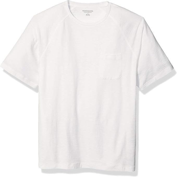 Amazon Essentials Men's Regular-fit Slub Raglan Crew T-Shirt | Amazon (US)