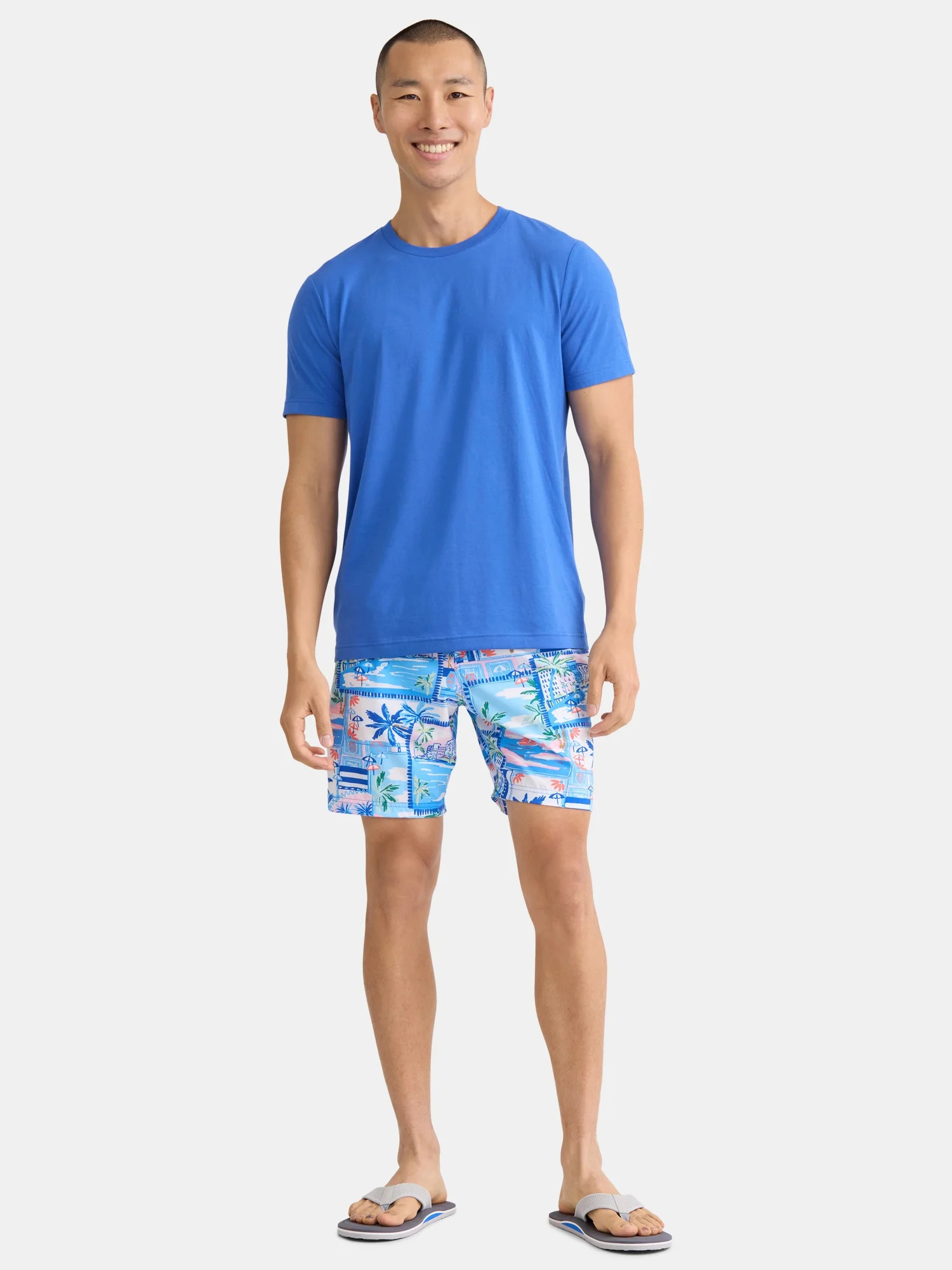 George Men's & Big Men's Novelty Swim Trunks with UPF 50+, 7" Inseam, Sizes S-3XL | Walmart (US)