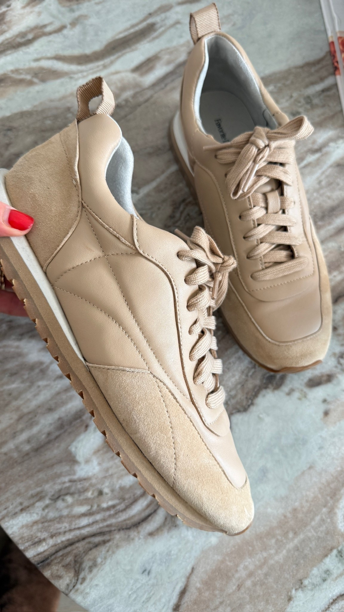 My favorite nude sneakers! 

#LTKgrwm #LTKootd #LTKSeasonal