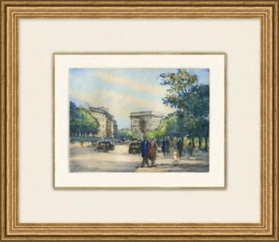 Providence Art Giclee Stroll in the City Wall Art | Ashley Homestore