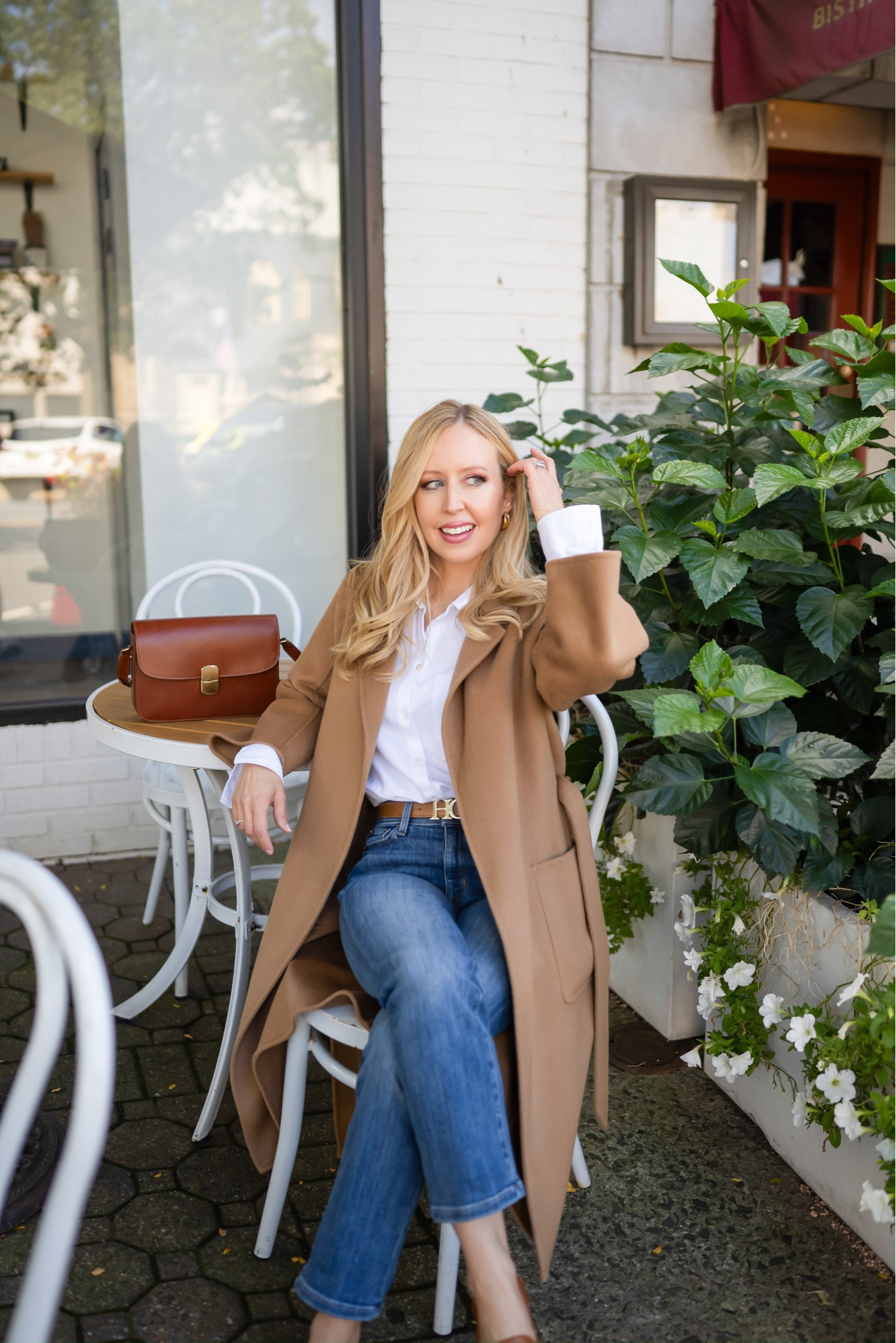 Fall coats- camel wrap wool coat, tan leather bag, and loafers. 



#LTKover40 #LTKSeasonal #LTKstyletip