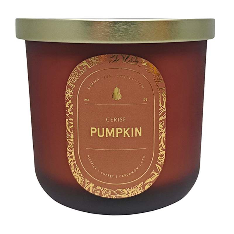 Cerise Pumpkin Scented Candle, 12.5oz | At Home