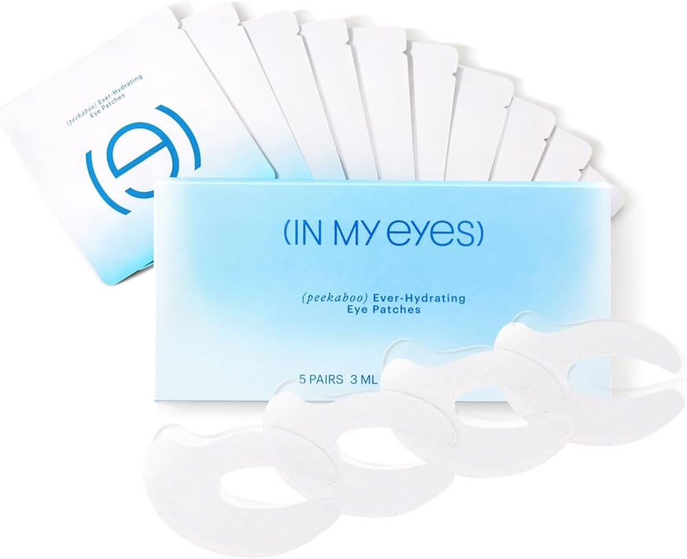 In My Eyes Hydrating Under Eye Patches 5 Pairs - Hyaluronic Acid Hydrogel Eye Masks, Depuffing An... | Amazon (US)