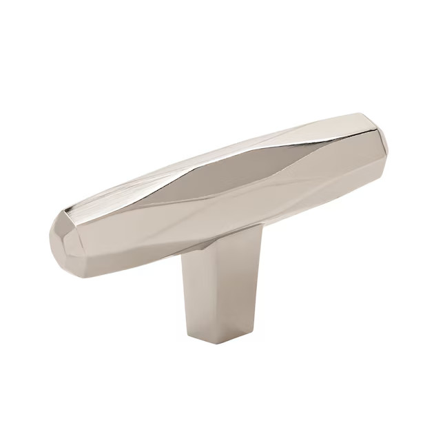 Amerock St. Vincent 2-1/2-in Polished Nickel Bar Contemporary Cabinet Knob | Lowe's