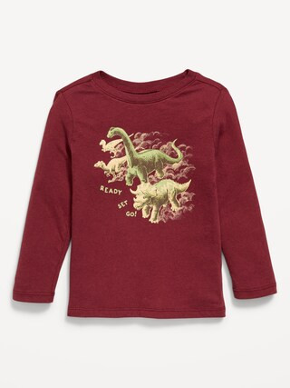 Long-Sleeve Unisex Graphic T-Shirt for Toddler | Old Navy (US)