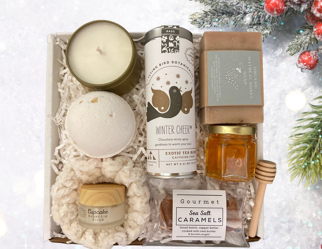 Christmas Self Care Gift - Gift Box - Christmas Spa Kit - Holiday Gift Box - Gift For Her - Choos... | Etsy (US)