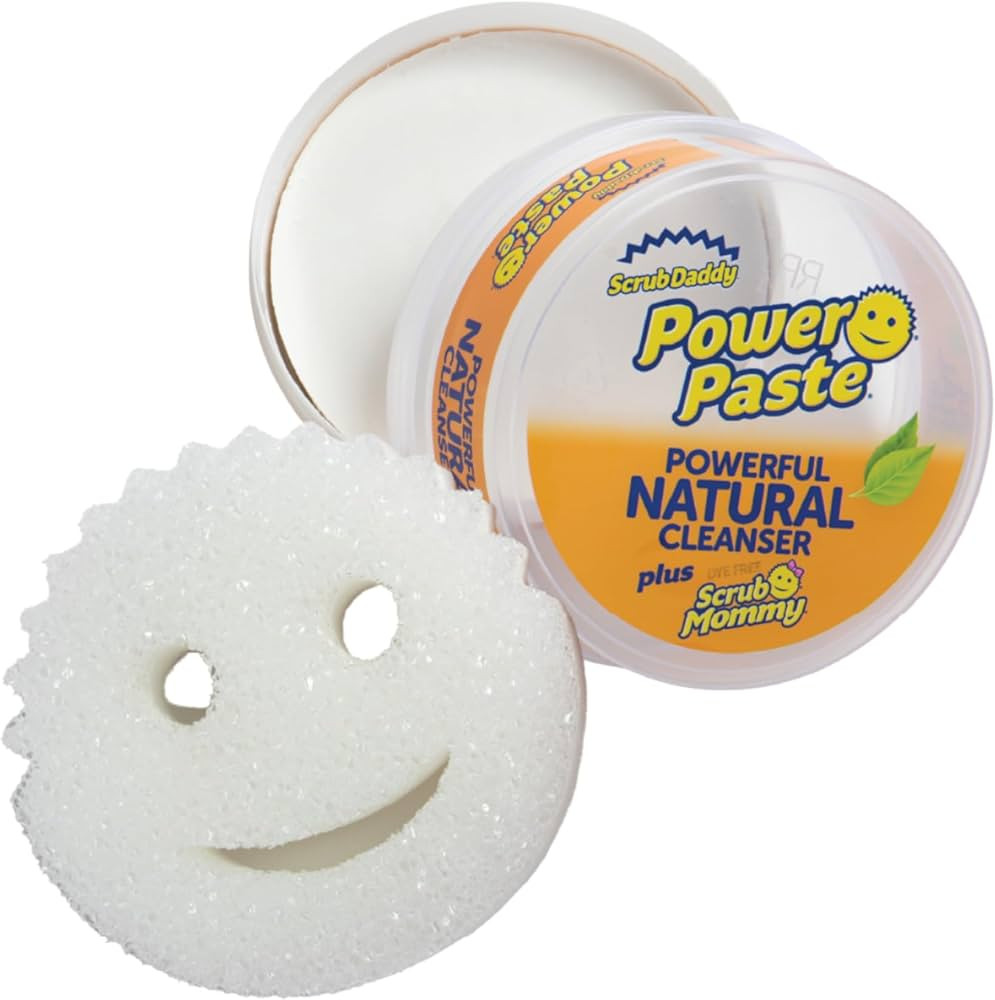 Scrub Daddy PowerPaste Cleaning Kit – Natural Cleanser + Dye Free Scrub Mommy 1 ct | Amazon (CA)