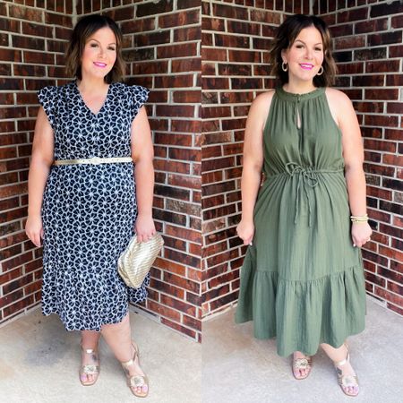 These were the best selling dresses in April here at JTS! These Walmart dresses are so comfortable and under $30. Perfect spring to summer dresses you can wear for everything from vacation to graduation! The dress on the left comes in regular and plus sizes. 🙌🏻 

#LTKover40 #LTKfindsunder50 #LTKplussize