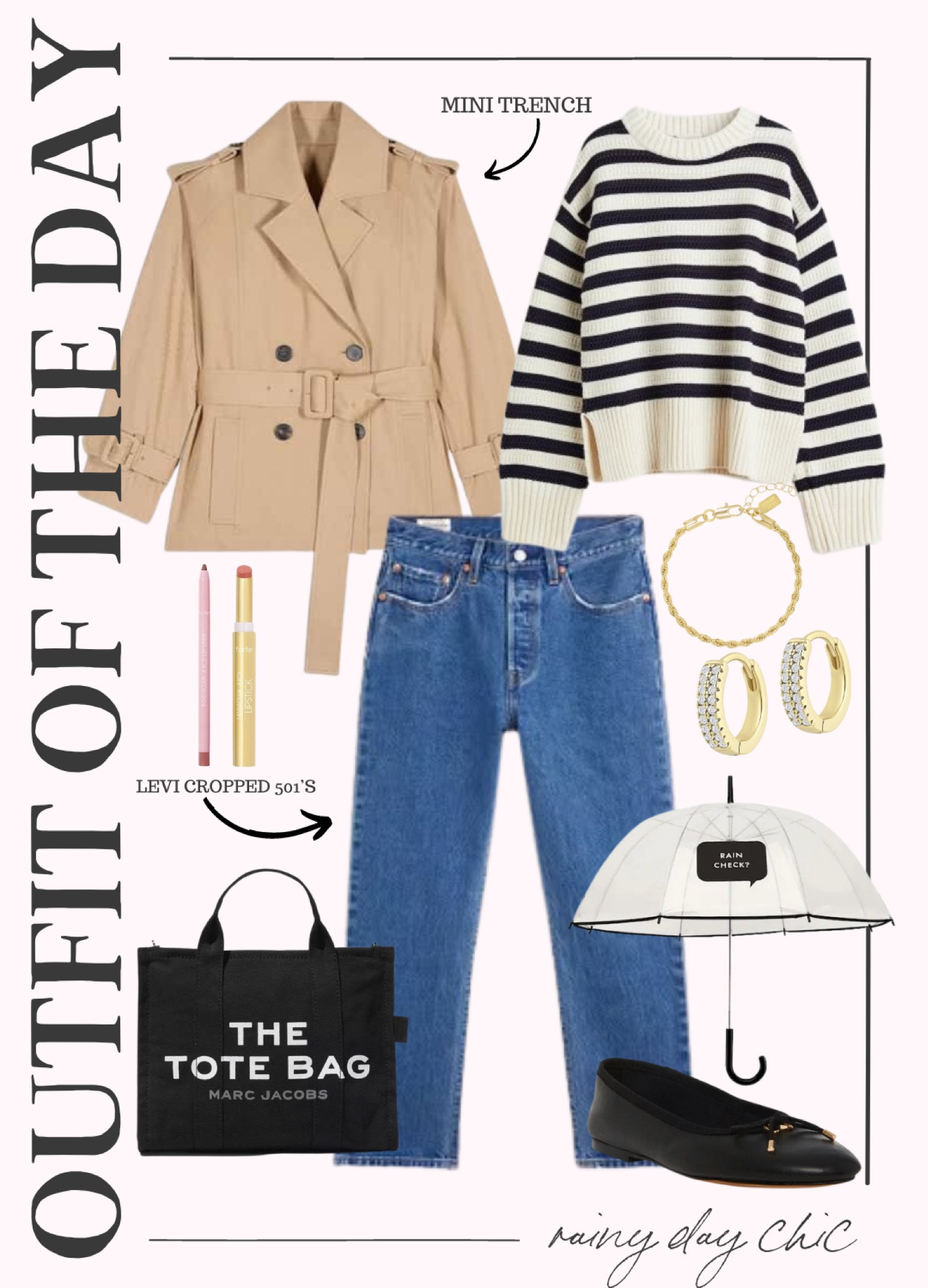 Casual, chic, and ready for April showers! #ootd #ltkootd

#LTKSeasonal #LTKFind