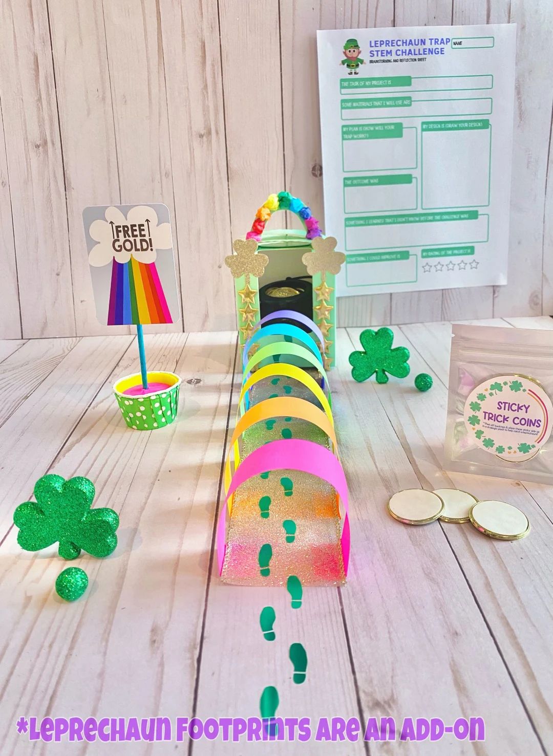 DIY Leprechaun Trap Kit  St. Patricks Day Craft  St. - Etsy | Etsy (US)