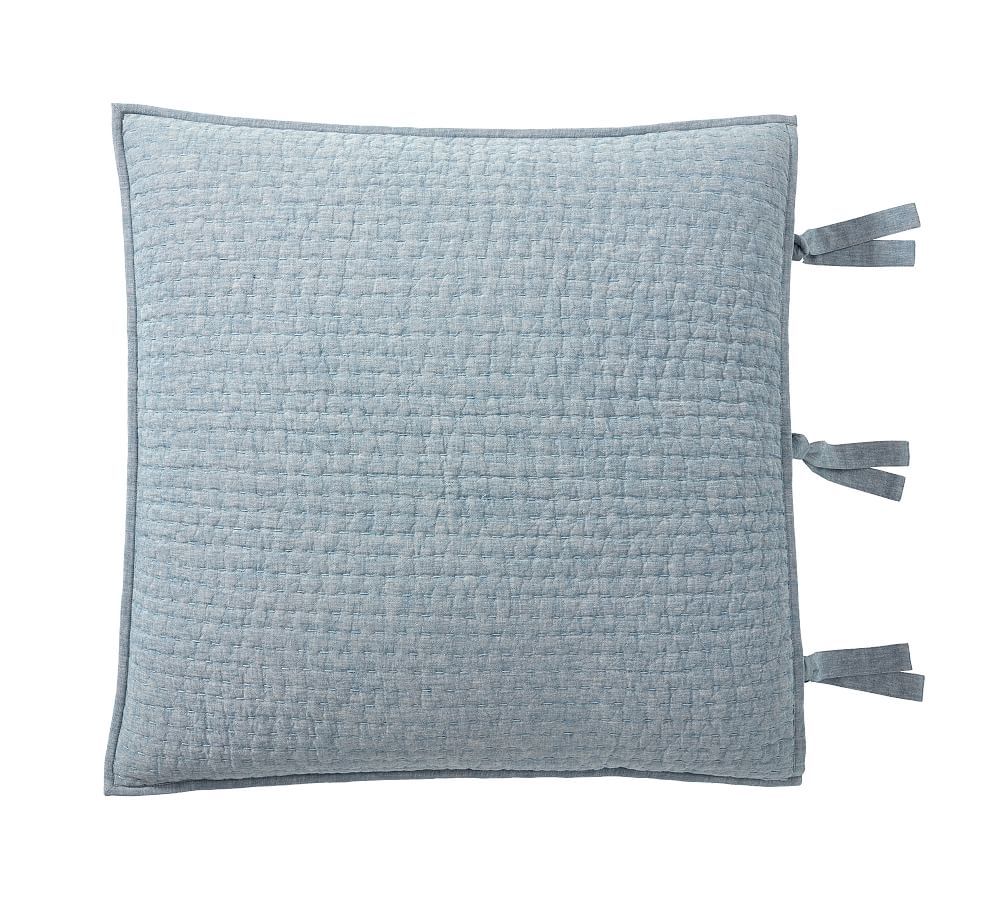 Pick-Stitch Handcrafted Quilted Sham | Pottery Barn (US)