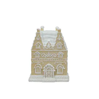 7" Glittery Snow-Topped Gingerbread House by Ashland® | Michaels | Michaels Stores