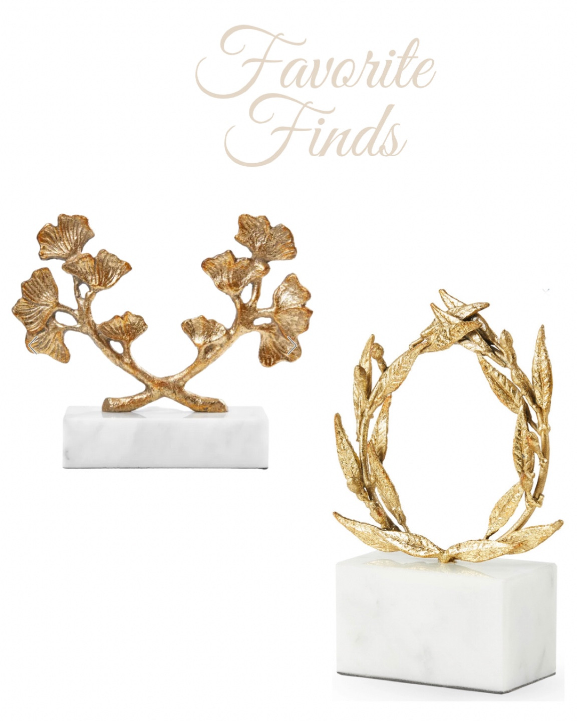 Beautiful home accessories in white and gold 

#LTKhome #LTKFind