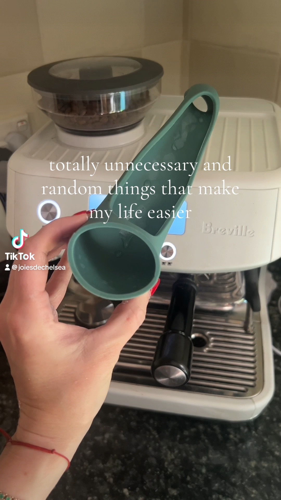 PART 1 // Totally unnecessary and random things that make my life a million times easier.

This water funnel for your under the bench top coffee machine! 

Do I need it? No. Do I love it and use it? Absolutely yes. 

#coffee #coffeeaccessories #coffeeathome #temuaustralia  

#LTKfamily #LTKaustralia #LTKhome