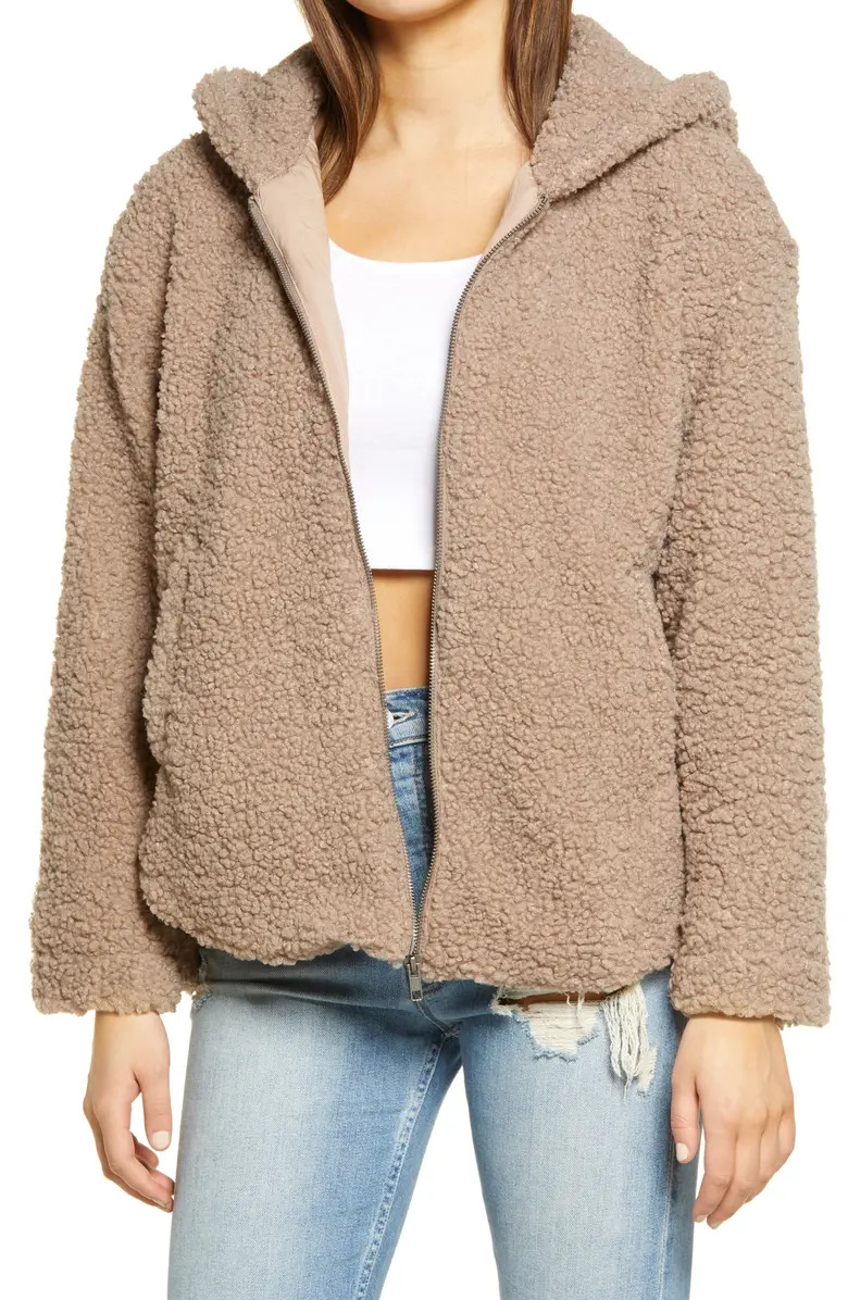All in Favor Hooded Teddy Bear Jacket | Nordstrom | Nordstrom