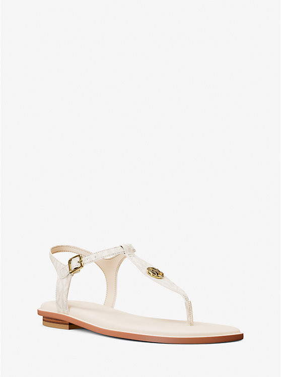 Mallory Signature Logo T-Strap Sandal | Michael Kors US