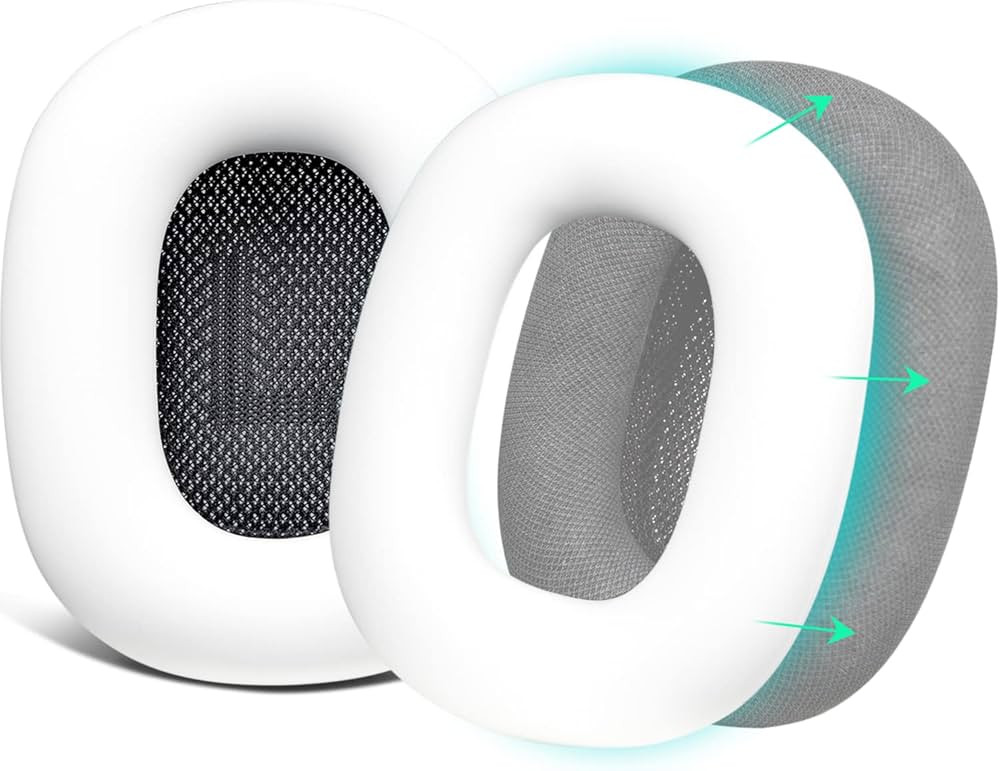 SOULWIT Silicone Ear Pads Cover Protector for AirPods Max Headphones Cushions, Sweatproof, Easily... | Amazon (US)
