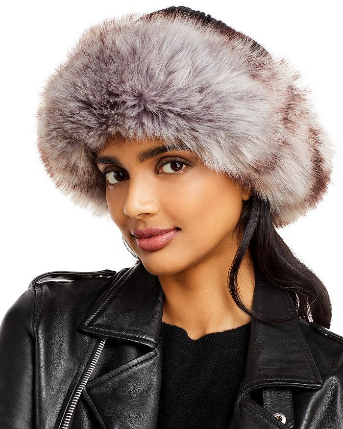 Faux Fur Cuff Knit Hat | Bloomingdale's (US)