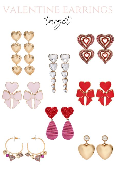 Valentine’s Day, earrings, hearts, rhinestone, pink, red, gold, accessories, jewelry, target fashion 

#LTKstyletip #LTKfindsunder100 #LTKSeasonal