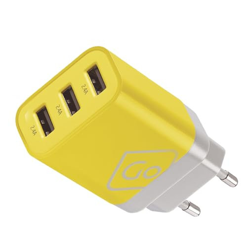 Go Travel Worldwide 3-Port USB A Charger, Fast Multi-Device Charger, Must-Have Travel Essentials | Amazon (US)