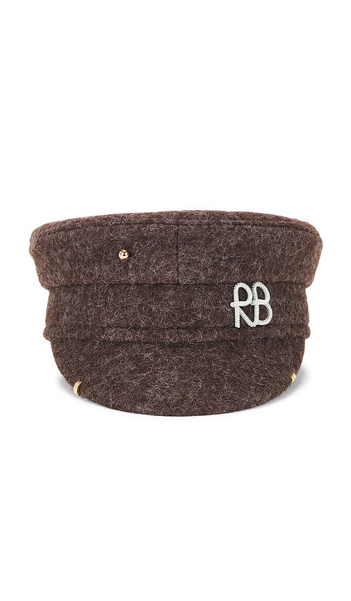 Ruslan Baginskiy Baker Boy Cap in Brown. Size M. Also in L, S, XS. | Revolve Clothing (Global)