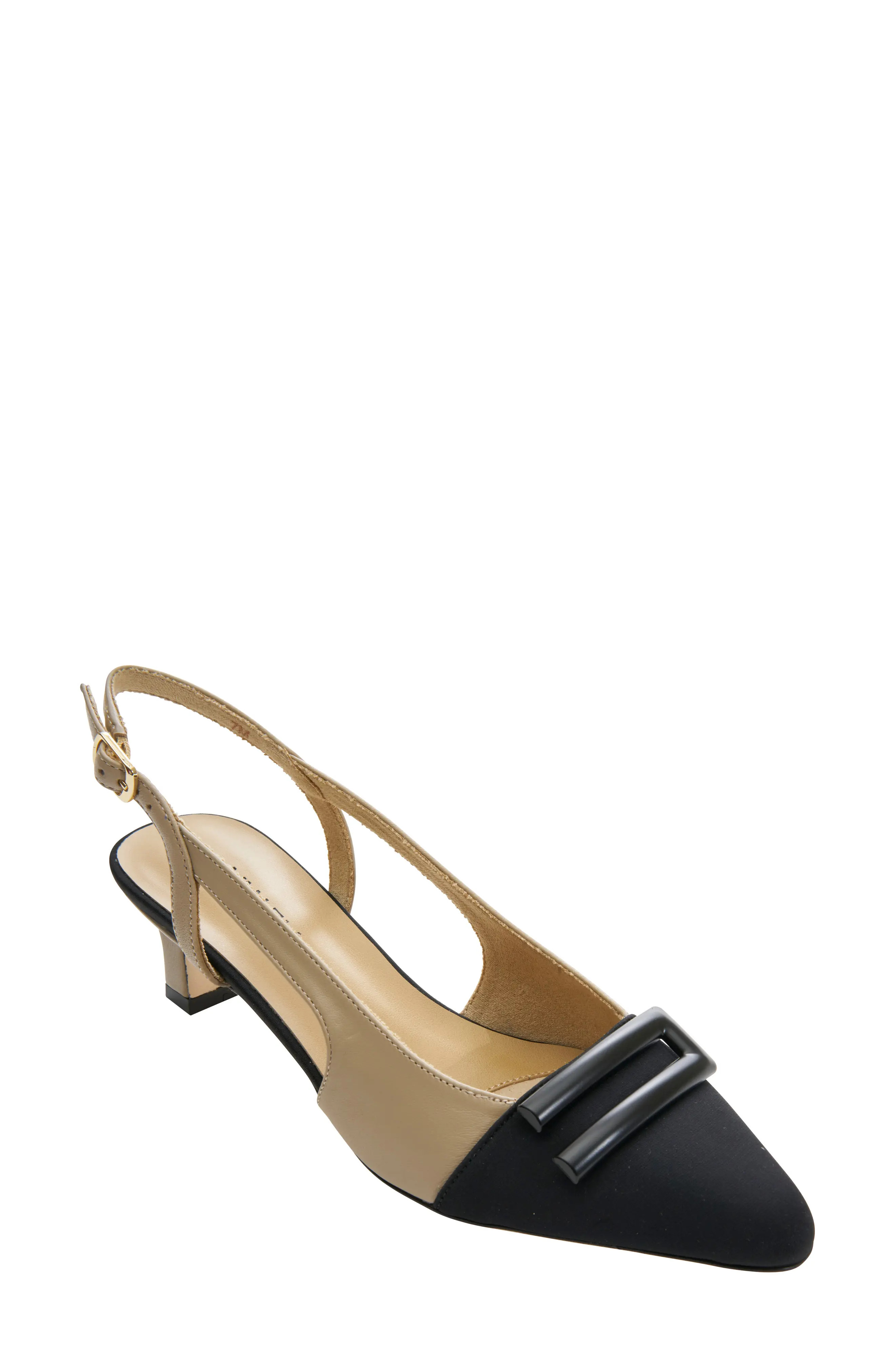 VANELi Tady Pointed Toe Slingback Pump in Pudding at Nordstrom, Size 8.5 | Nordstrom
