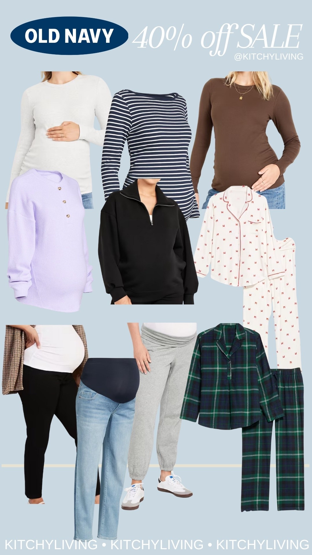 40% EVERYTHING at Old Navy including MATERNITY! #maternity #earlyblackfriday #oldnavydeals 

#LTKSaleAlert #LTKSeasonal #LTKBump