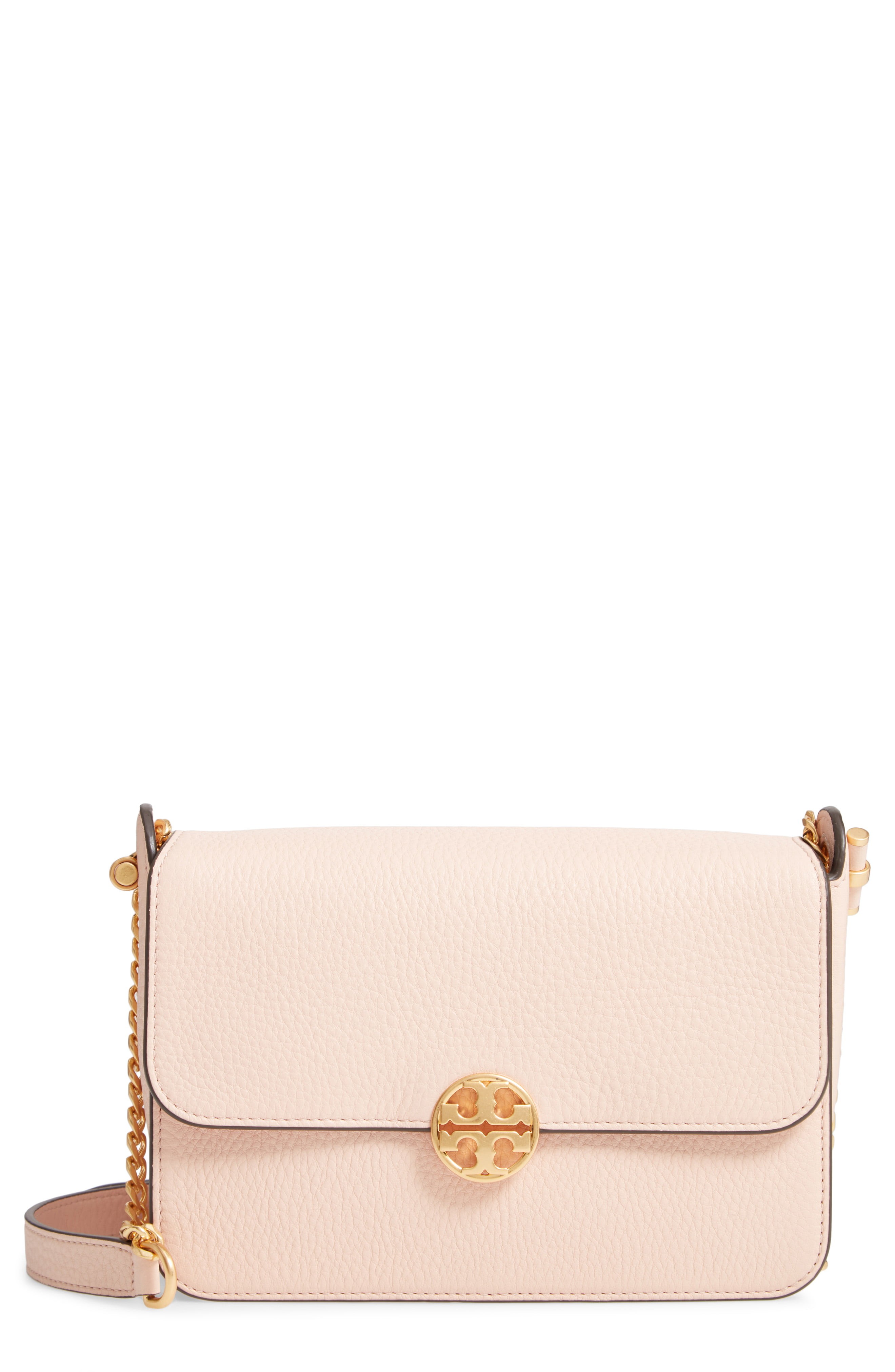 Tory Burch Chelsea Leather Crossbody Bag - Pink | Nordstrom
