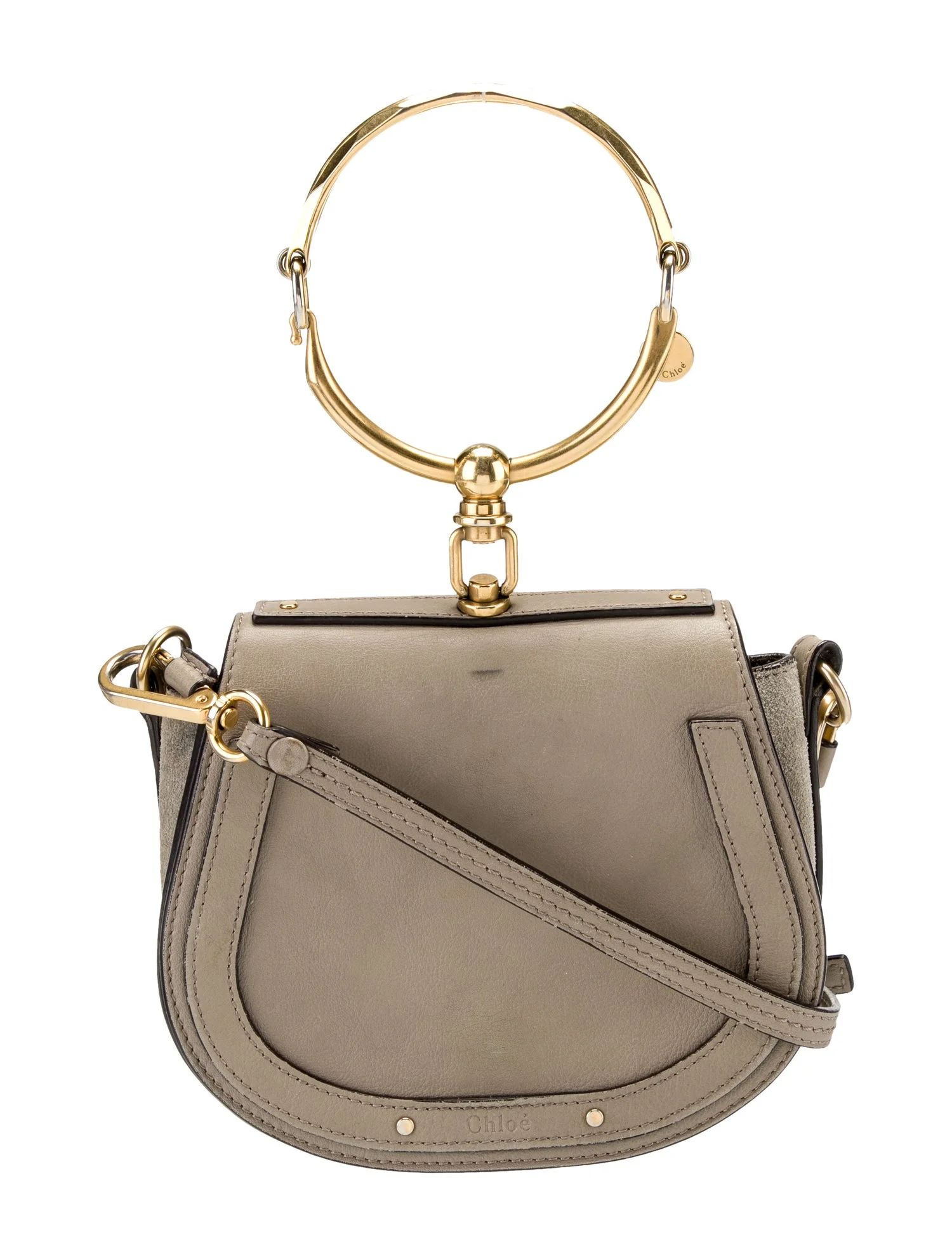 Nile Bracelet Minaudiere Leather Crossbody Bag | The RealReal