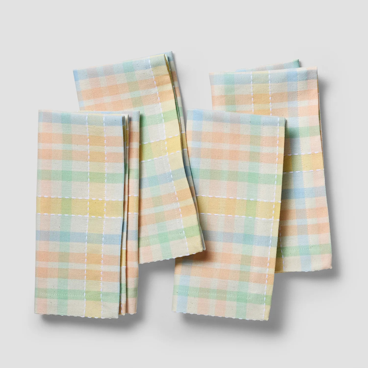 Sur La Table Easter Plaid Napkins, Set of 4 | Sur La Table