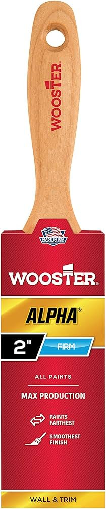 Wooster Brush 4233-2 Alpha Varnish Paintbrush, 2 Inch | Amazon (US)