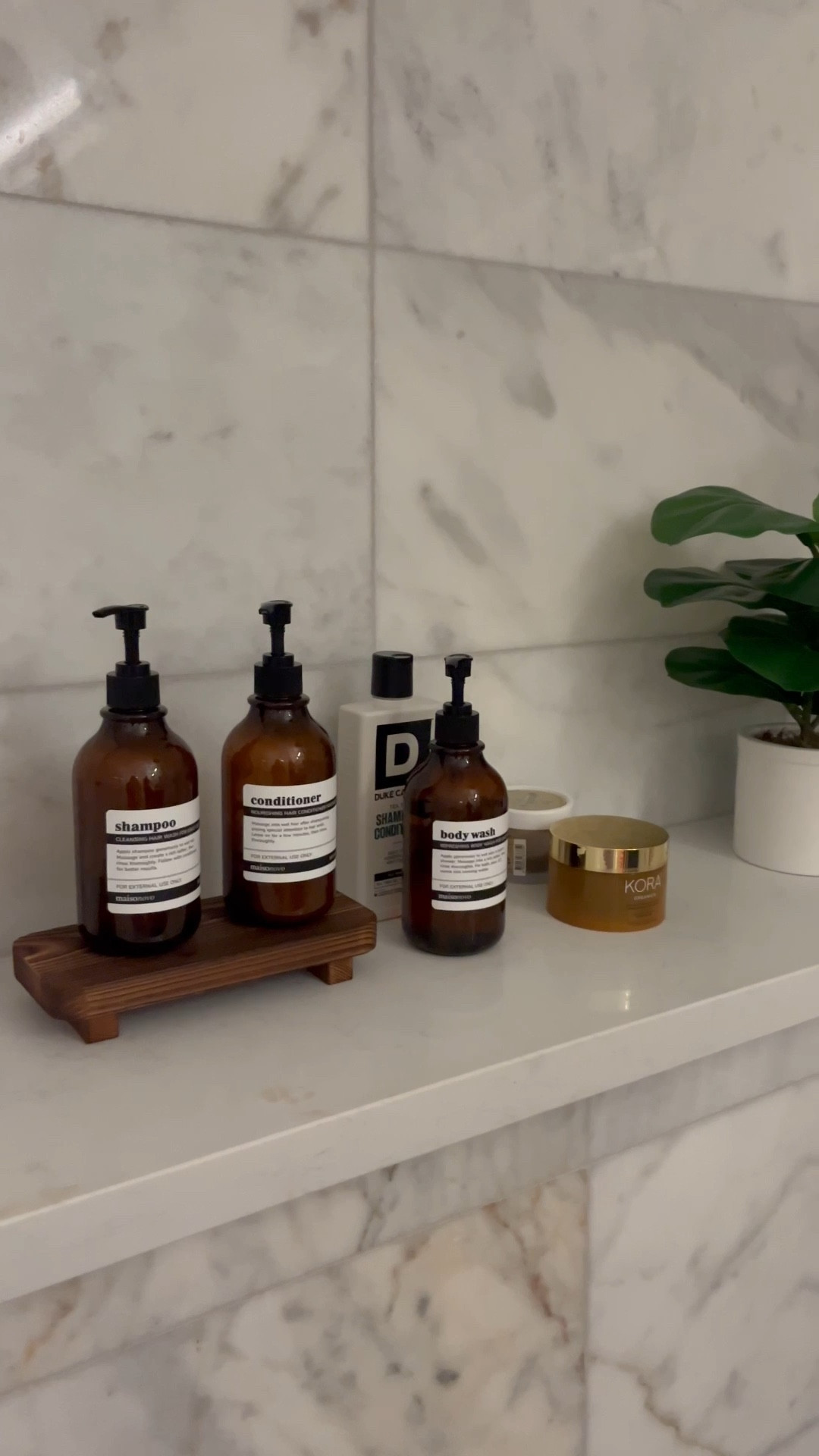 Organizing our shower! This was a cost effective way to make our bathroom feel more upscale with less mismatched bottles. I’m loving how it turned out!! 

Home organizing, bathroom, shower, Amazon finds, interior tips, aromatherapy, home spa, refillable bottles  

#LTKHome