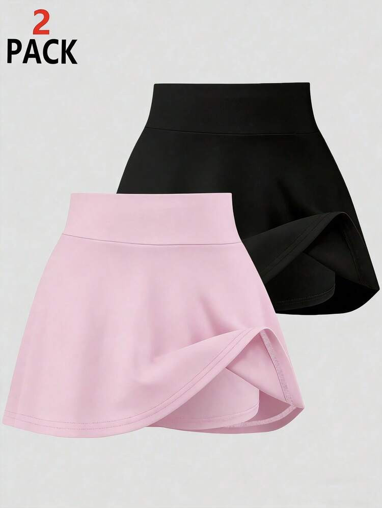 SHEIN Girls' Spring/Summer Casual All-Match Versatile Sports Fitness Yoga Ballet Dance School Leg... | SHEIN