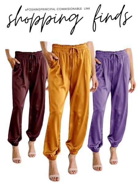 Ladies, check out my latest shopping finds! From beauty essentials that are currently in my cart to these fabulous satin joggers, I’ve got you covered. Whether you're refreshing your skincare routine or updating your wardrobe, these picks are perfect for women over 40 looking to stay fashionable and fabulous. I will have everything linked on my LTK @poshingprincipal. Happy shopping! 🌟💄👖 #BeautyFinds #FashionOver40 #SatinJoggers #MustHaves #StyleOver40

---

#FashionOver40 #BeautyEssentials #SatinJoggers #ShoppingFinds #WomenOver40 #AgeIsJustANumber #FashionInspo #SkincareOver40 #EffortlessChic #FashionistaMom #TrendyMoms #Over40Style #CasualChic #MomLife #FashionFinds #OOTD #StylishAndComfortable #FashionOnTheGo #SelfCare #BeautyRoutine

---

- Beauty essentials for women over 40
- Fashion finds for women over 40
- Stylish satin joggers
- Must-have beauty products
- Fashionable outfit ideas
- Chic outfits for women over 40
- Skincare routine over 40
- Trendy mom fashion
- Effortless chic for moms
- Casual yet chic outfits

---

This LTK post emphasizes the combination of beauty essentials and fashionable satin joggers, appealing to women over 40

#LTKFindsUnder50 #LTKFindsUnder100 #LTKBeauty