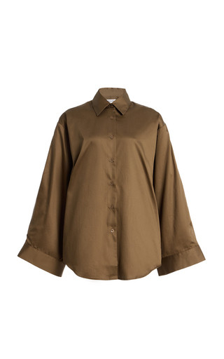 Tila Cotton Wide-Sleeve Shirt | Moda Operandi (Global)