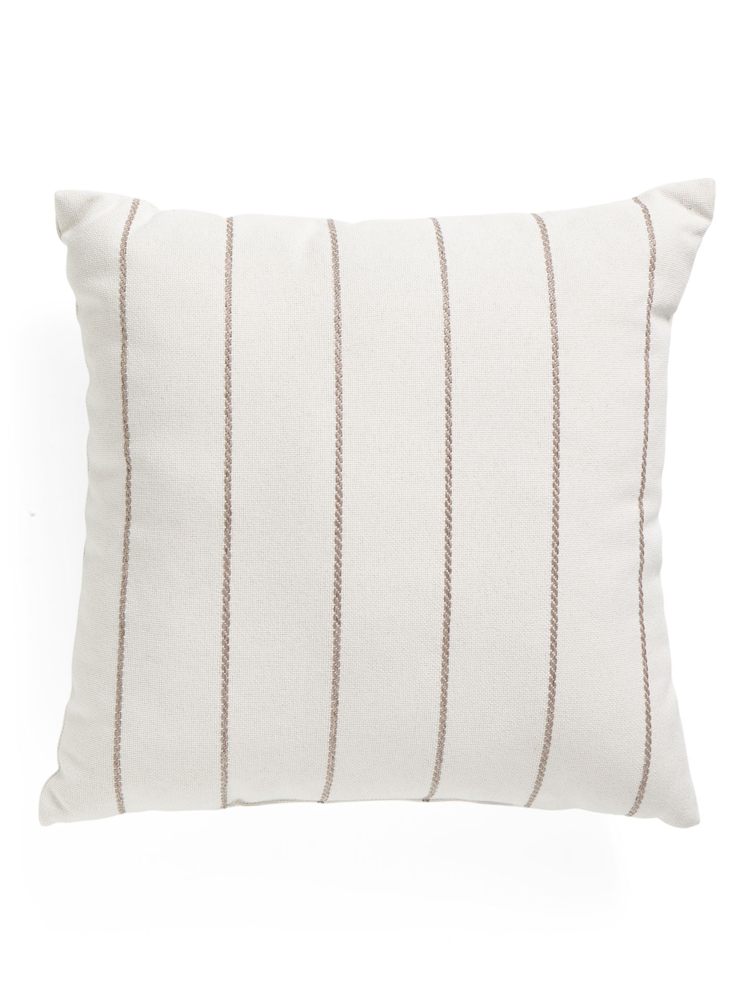 22x22 Indoor Outdoor Striped Performance Fabric Pillow | Throw Pillows | Marshalls | Marshalls