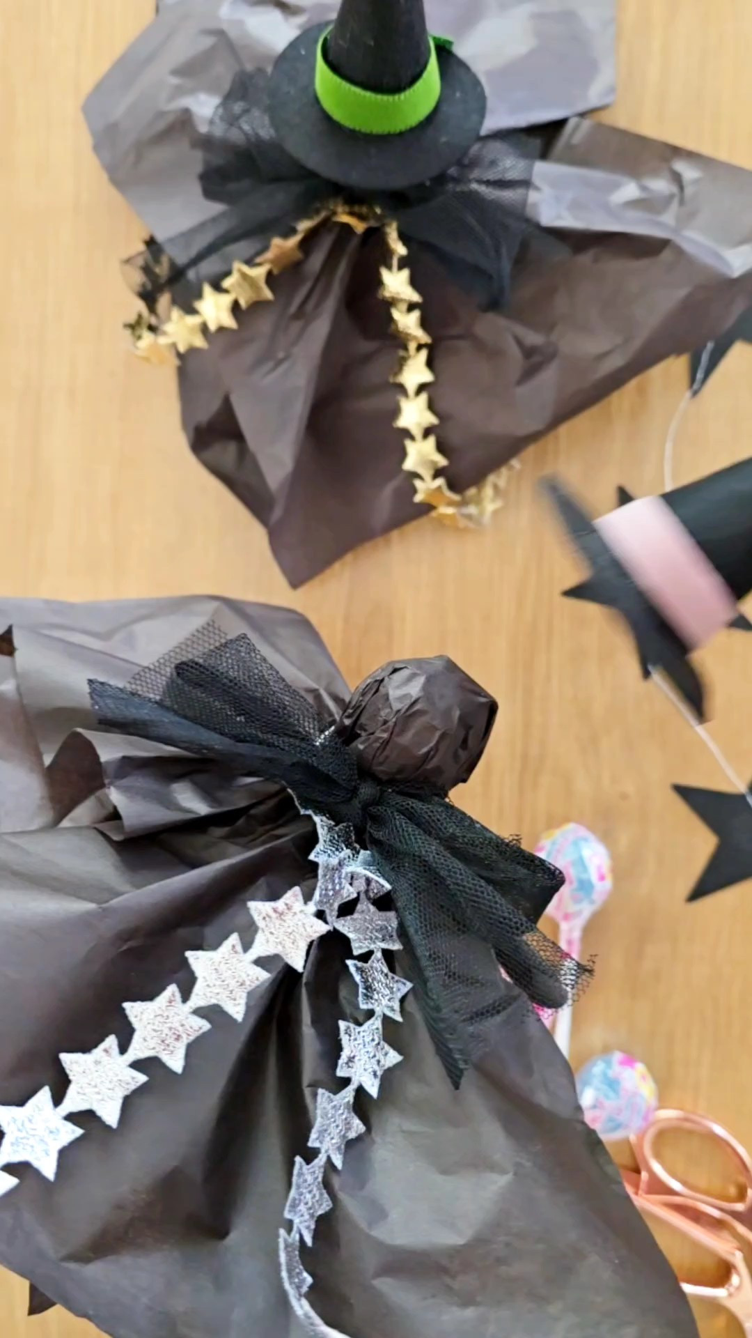 Lollipop Witches using anti-cavity lollipops! 🧙🏼‍♀️✨️🍭

#LTKHalloween #LTKSeasonal #LTKKids