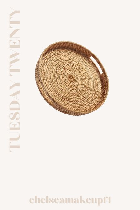 Amazon Find // Rattan Tray // Coffee Table Decor // Home Decor 

#LTKhome #LTKFind
