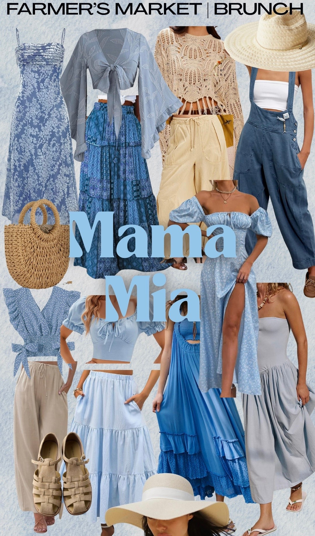 MAMA MIA!

Serving coastal cowgirl meets Euro market stroll for a bachelorette morning full of sunshine, shopping stalls, and iced lattes. Think linen layers, basket bags, and romantic blues for a Farmer’s Market & Brunch fit check your whole bride squad will love. 👒🍓🥖

Tap to shop everything for your next girl’s getaway or wedding weekend morning moment! 💙 #LTKbachelorette #LTKsummerstyle #brunchoutfitideas #mammamiavibes #farmermarketstyle #bridesquadlooks


#LTKWedding #LTKFindsUnder50 #LTKFindsUnder100