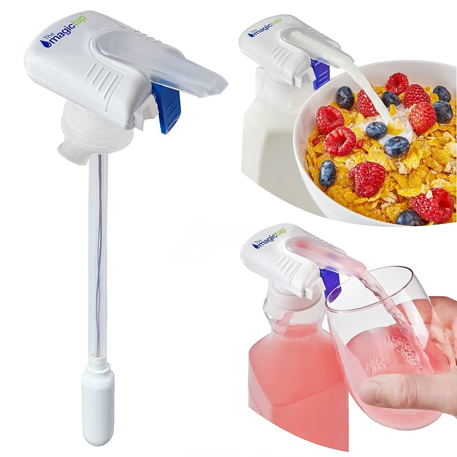 The Magic Tap Automatic Drink Dispenser - Hands-Free Beverage Dispenser for Fridge - Perfect for ... | Amazon (US)