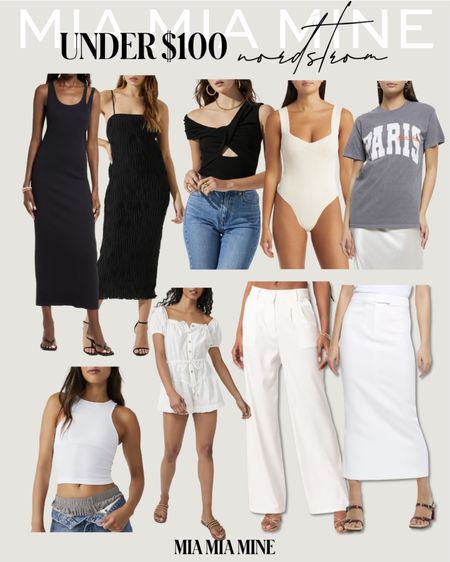 summer outfits under $100 from Nordstrom 

#LTKunder50 #LTKstyletip #LTKunder100