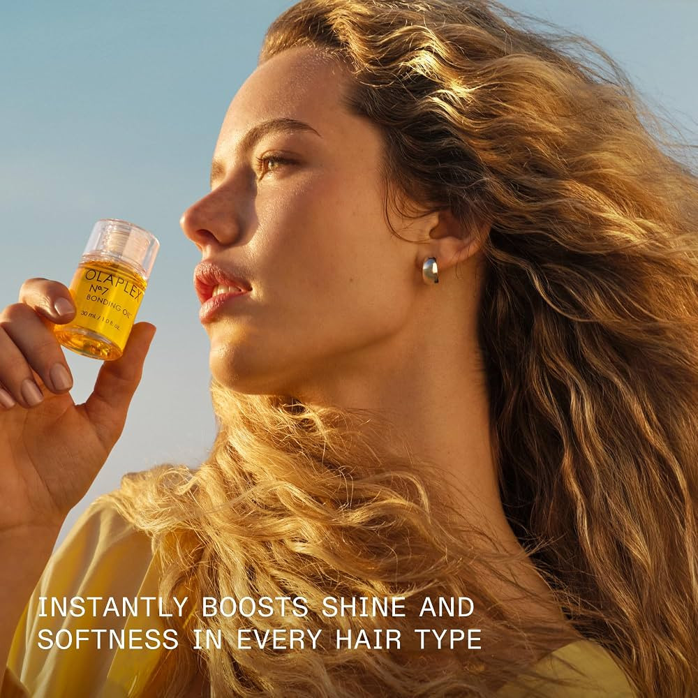 Olaplex N\u00b0.7 Bonding Oil: High Shine | Heat Protectant, Visibly Smooths & Softens Hair, Adde... | Amazon (US)