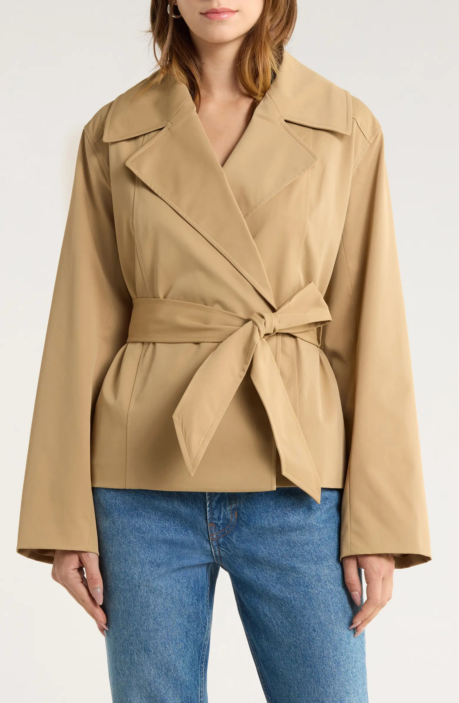 Jordan Short Trench Coat | Nordstrom