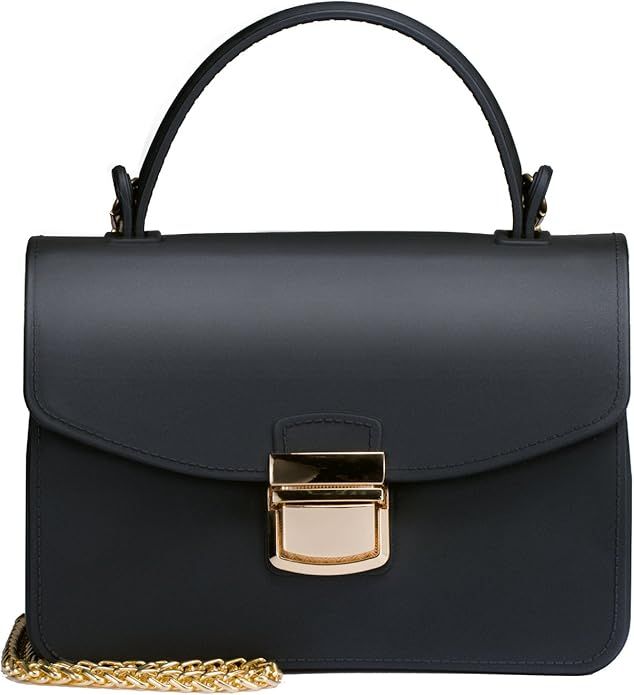 Top Handle Clutch Handbags Jelly Crossbody Bags for Women Tote Purse - Black: Handbags: Amazon.co... | Amazon (US)