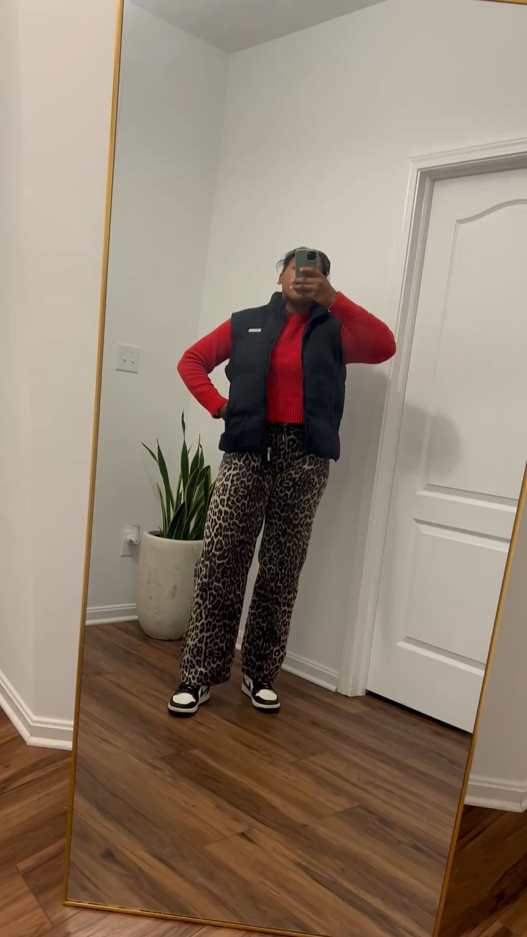 OOTD, size up in the leopard pants! 

#LTKShoeCrush #LTKHoliday #LTKmomlife